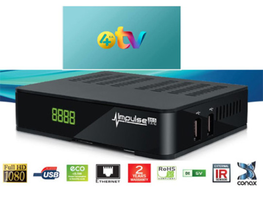 Amiko DVB T2 -Impulse 4ka TV 